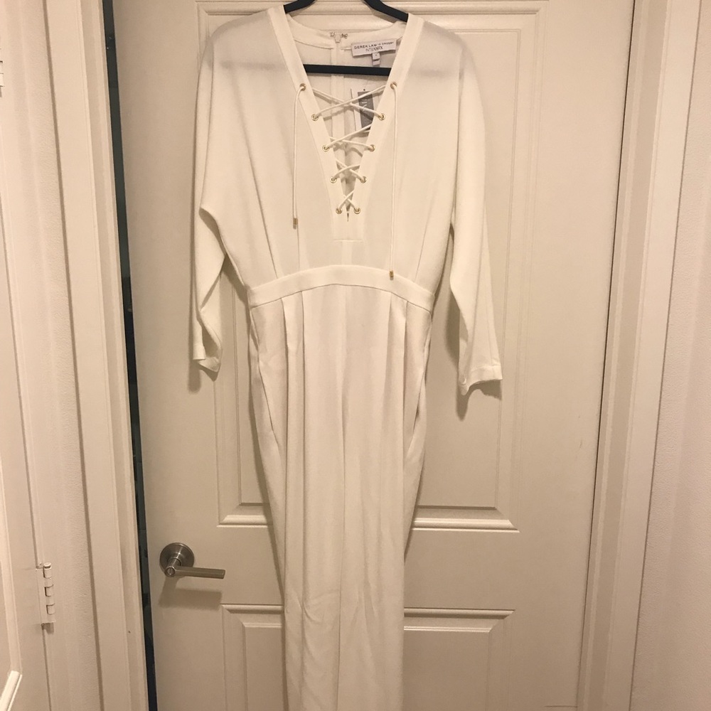 Derek lam 10 Crosby white jumpsuit